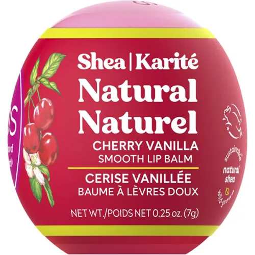Органічний бальзам для губ «вишня та ваніль» EOS Super Soft Shea Lip Balm Cherry Vanilla, 7 г.