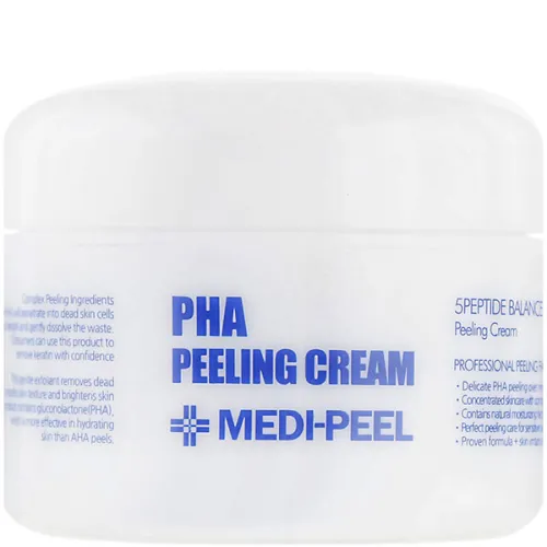 Ночной пилинг-крем для лица Medi Peel PHA Peeling Cream с комплексом пептидов, 50 мл.