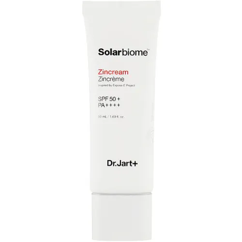 Сонцезахисний крем для обличчя Dr.Jart+ Solarbiome Zincream SPF50+ PA++++, 50 мл.
