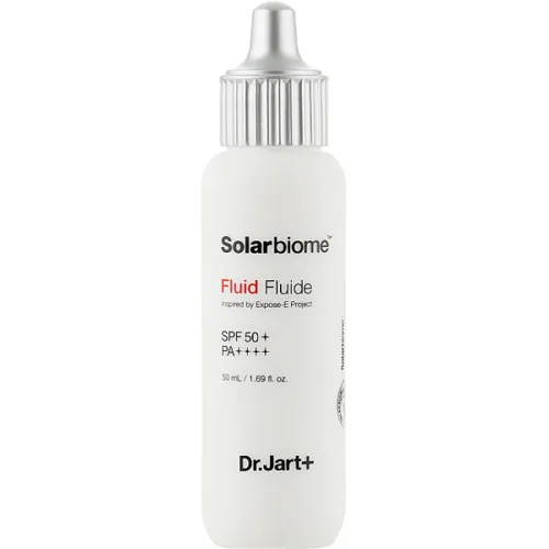 Солнцезащитный флюид для лица Dr.Jart+ Solarbiome Fluid SPF50+ PA++++, 50 мл.