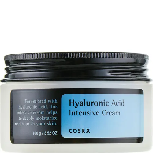Інтенсивний зволожуючий крем для обличчя Cosrx Hyaluronic Acid Hydra Intensive Cream з гіалуроновою кислотою, 100 мл.