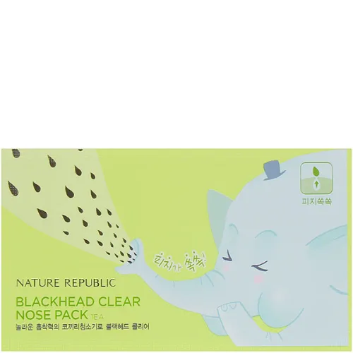Очищающие полоски для носа Nature Republic Blackhead Clear Nose Pack, 0.2 г.