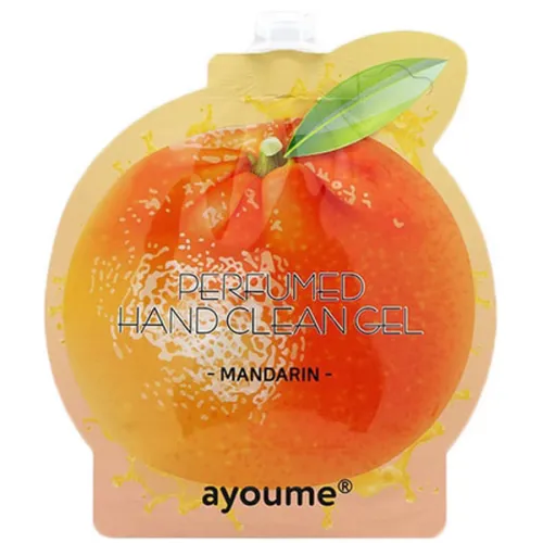 Крем-антисептик для рук «мандарин» Ayoume Perfumed Hand Clean Gel Mandarin, 20 мл.