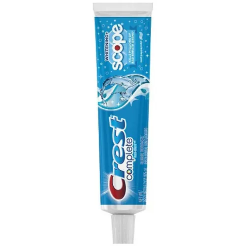 Отбеливающая и сильно освежающая зубная паста Crest Complete Multi-Benifit Whitening + Scope Cool Peppermint, 152 г.