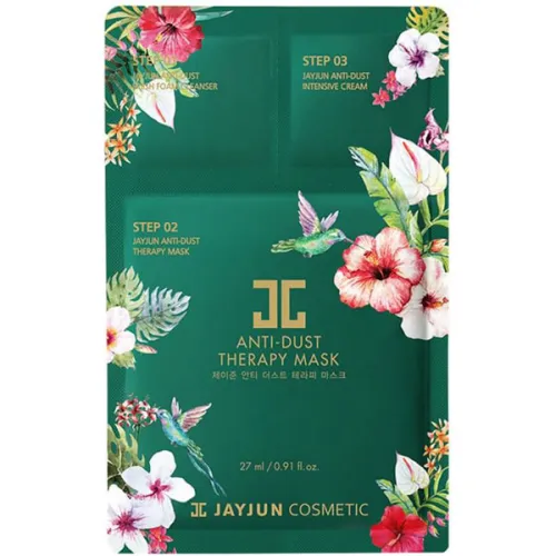 Трифазна детокс маска для обличчя JayJun Anti-Dust Therapy Mask з натуральними екстрактами, 30 мл.