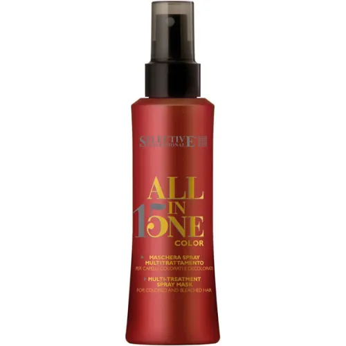Маска-спрей 15в1 для фарбованого волосся Selective Professional All In One Color Multi-Treatment Spray Mask, 150 мл.