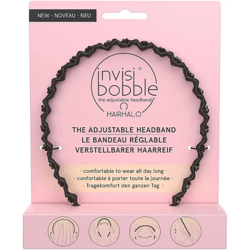 Обруч для волосся Invisibobble Hairhalo True Dark Sparkle