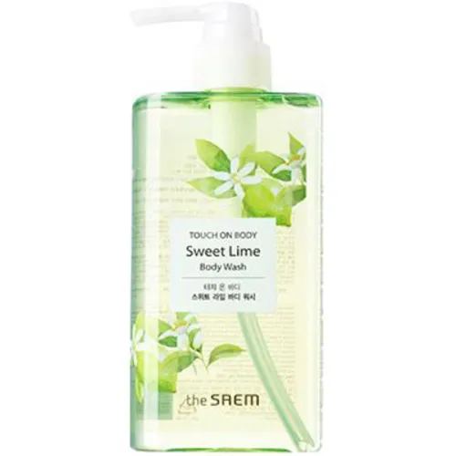 Парфюмированый гель для душа «лайм» The Saem Touch On Body Body Wash Sweet Lime, 300 мл.