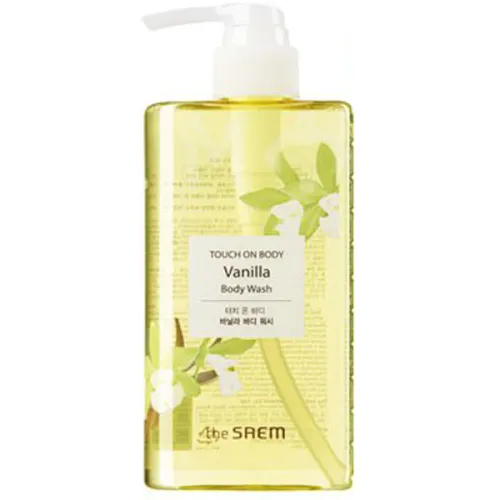 Парфюмированый гель для душа «ваниль» The Saem Touch On Body Body Wash Vanilla, 300 мл.