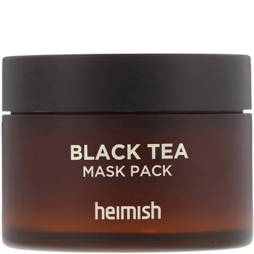Заспокійлива маска для обличчя Heimish Black Tea Mask Pack з екстрактом чорного чаю, 110 мл.