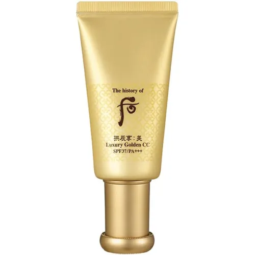 Антивіковий CC-крем для обличчя The History of Whoo Gongjinhyang Mi Luxury Golden CC Cream SPF37 PA+++ з екстрактом золота і