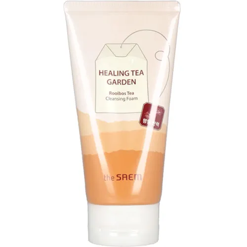 Пенка для умывания The Saem Healing Tea Garden Rooibos Tea Cleansing Foam с экстрактом чая ройбуш, 150 мл.