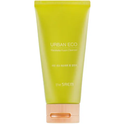 Пенка для умывания The Saem Urban Eco Harakeke Foam Cleanser с экстрактом новозеландского льна, 150 мл.