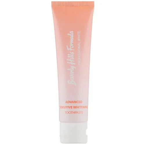 Відбілююча зубна паста для чутливих зубів Beverly Hills Formula Professional White Advanced Sensitive, 100 мл.