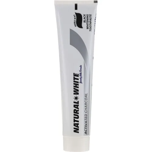 Отбеливающая зубная паста Beverly Hills Formula Charcoal Black Natural White Toothpaste, 125 мл.