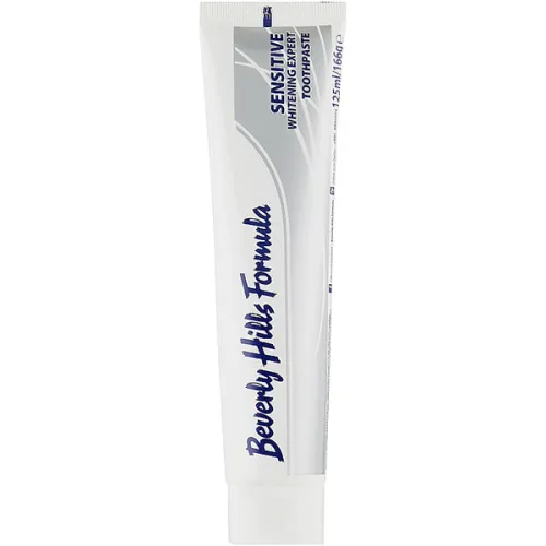Відбілююча зубна паста для чутливих зубів Beverly Hills Formula Natural White Sensitive, 125 мл.