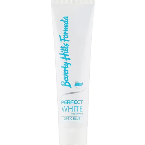Відбілююча зубна паста для чутливих зубів Beverly Hills Formula Perfect White Optic Blue, 100 мл.