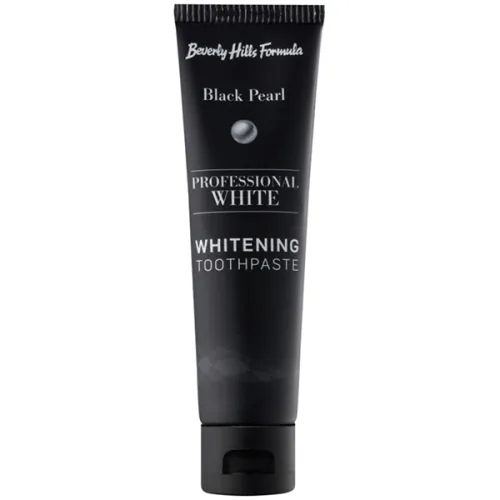 Відбілююча зубна паста Beverly Hills Formula Professional White Black Pearl з екстрактом чорної перлини, 100 мл.