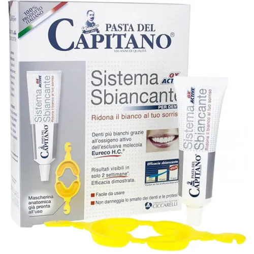 Набір для відбілювання зубів Pasta Del Capitano Ox Active Whitening System