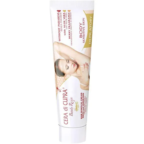 Крем для депиляции зоны бикини и подмышек Cera di Cupra Hair Removal Cream Bikini & Underarm, 100 мл.