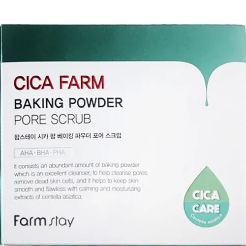 Скраб для обличчя FarmStay Cica Farm Baking Powder Pore Scrub, 7 г. - вигляд 2