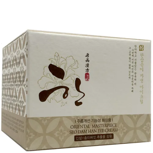 Відновлюючий крем для повік 3W Clinic Seo Dam Han Panax Ginseng Vitalizing Eye Cream з екстрактом женьшеню, 35 г.