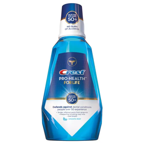 Ополаскиватель для полости рта Crest Pro-Health For Life CPC Antigingivitis/Antiplaque Smooth Mint Rinse, 1000 мл.
