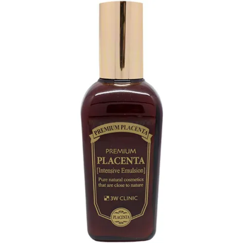 Антивікова емульсія для обличчя 3W Clinic Premium Placenta Intensive Emulsion з плацентою, 145 мл.
