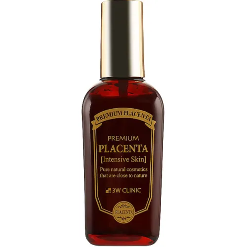 Антивозрастной тонер для лица 3W Clinic Premium Placenta Intensive Skin с плацентой, 145 мл.