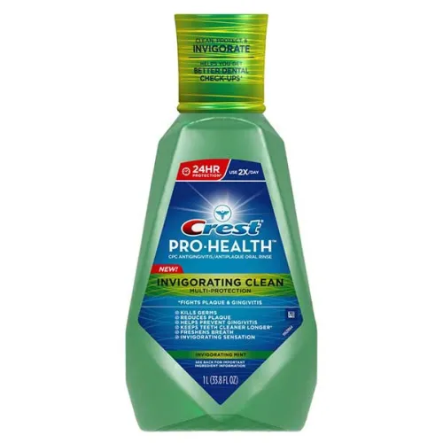 Тонизирующий ополаскиватель для полости рта Crest Pro-Health Invigorating Clean Multi-Protection Oral Rinse Invigorating