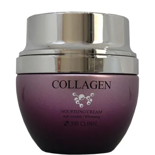 Питательный крем для лица 3W Clinic Collagen Nourishing Cream с коллагеном, 50 г.