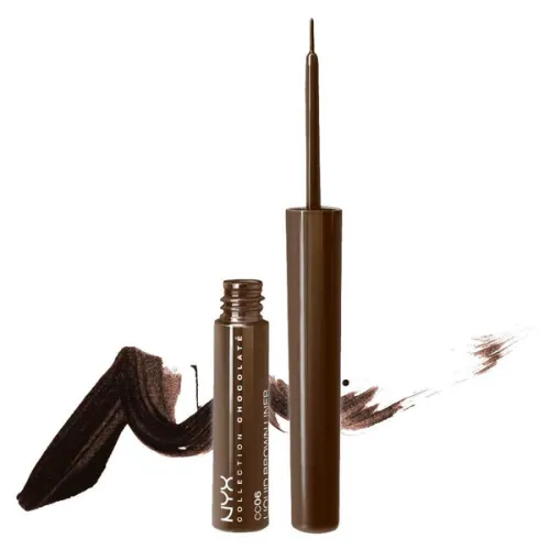 Жидкая подводка для глаз NYX Liquid Brown Liner, 3.5 г.