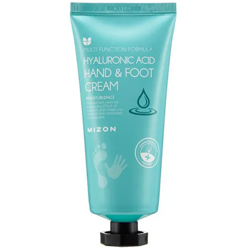 Зволожувальний крем для рук та ніг Mizon Hand & Foot Cream Hyaluronic Acid з гіалуроновою кислотою, 100 мл.