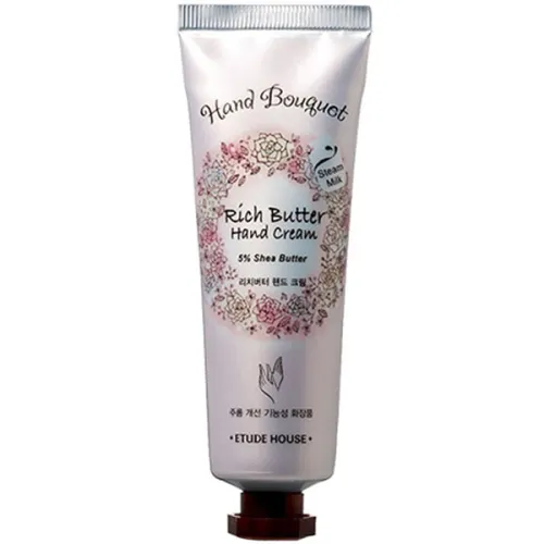 Крем для рук Etude House Hand Bouquet Rich Butter Hand Cream з олією ши, 50 мл.