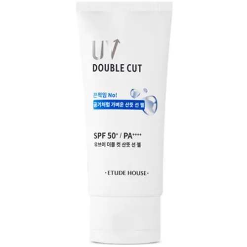 Солнцезащитный гель для лица Etude House UV Double Cut Fresh Sun Gel SPF50+ PA++++, 50 мл.