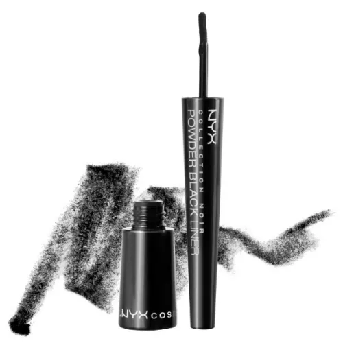 Пудровая подводка для глаз NYX Powder Black Liner, 0.7 мл.