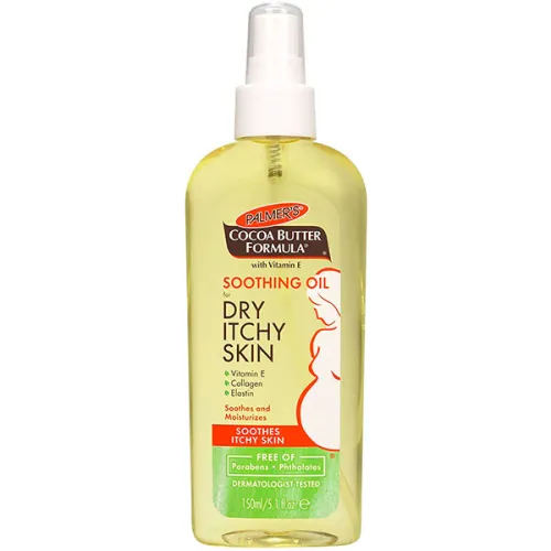 Заспокійлива олія для тіла Palmer’s Cocoa Butter Formula Soothing Oil з олією какао, 150 мл.