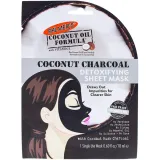 Детоксикуюча тканинна маска для обличчя Palmer’s Coconut Oil Formula Coconut Detoxifying Sheet Mask з кокосовою олією