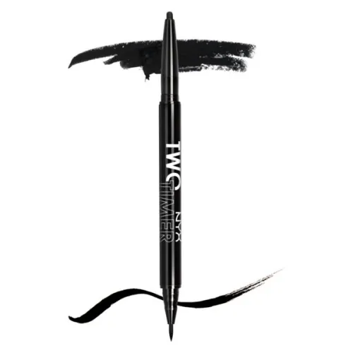 Двойная подводка для глаз NYX Two-Timer Dual Ended Eyeliner Black, 0.2 г.