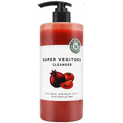 Детокс-гель для умывания Wonder Bath Super Vegitoks Cleanser Red с экстрактом томата, 30 мл.