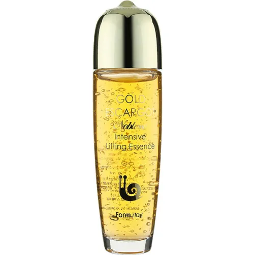 Есенція для обличчя FarmStay Gold Escargot Noblesse Intensive Lifting Essence з муцином королівського равлика, 150 мл.