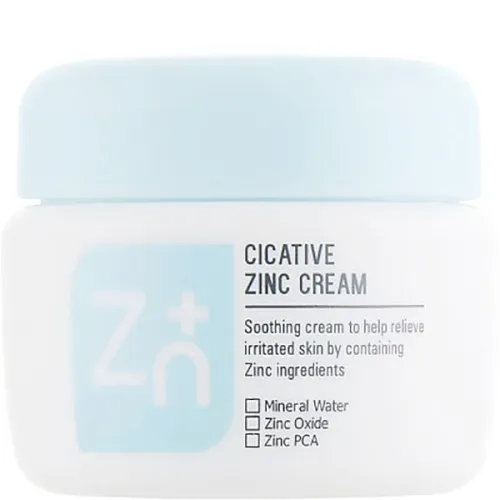 Крем для лица A’pieu Cicative Zinc Cream с цинком, 55 мл.