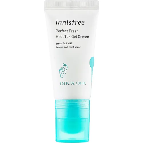Освіжаючий крем-гель для ніг Innisfree Perfect Fresh Heel Tok Gel Cream, 30 мл.