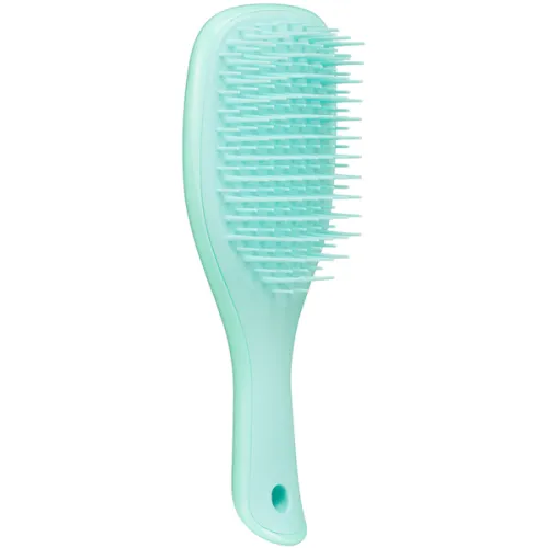 Универсальная мини расческа для волос Tangle Teezer Mini Baby The Wet Detangler Sea Green с ручкой «бирюзовая»