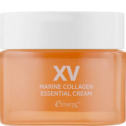 Интенсивно увлажняющий крем для лица Esthetic House Marine Collagen Essential Cream с морским коллагеном, 50 мл.