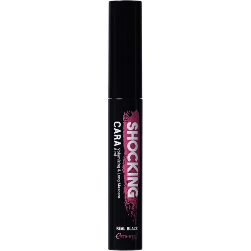 Тушь для ресниц черная Esthetic House Shocking Cara Volumizing & Long Mascara Real Black, 8 мл.