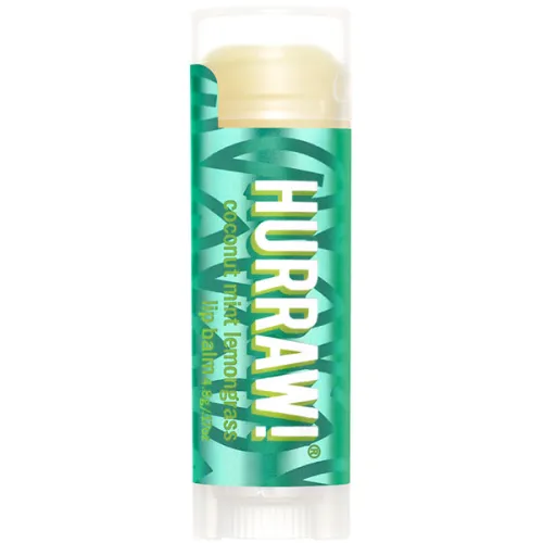 Бальзам для губ «кокос, м’ята, лемонграс» Hurraw! Pitta Lip Balm, 4.8 г.