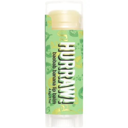 Бальзам для губ «баобаб і банан» Hurraw! Baobab Banana Lip Balm, 4.8 г.