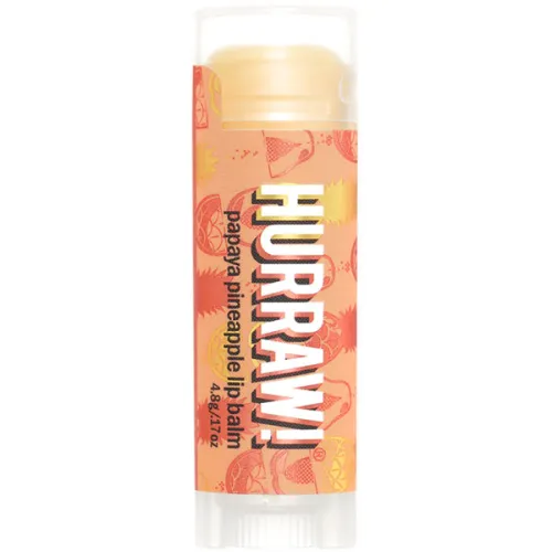 Бальзам для губ «папайя та ананас» Hurraw! Papaya Pineapple Lip Balm, 4.8 г.
