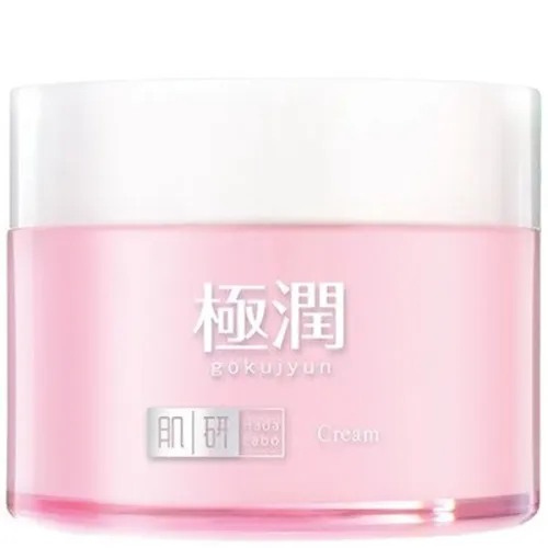 Крем для сияния кожи лица Hada Labo Gokujyun Hydrating Light Cream с гиалуроновой кислотой, 50 г.